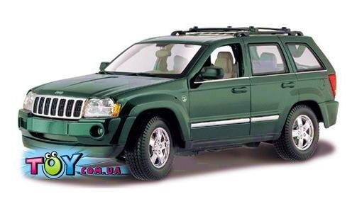 Автомодель Jeep Grand Cherokee, зеленый металлик (1:18)