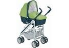 Коляска детская прогулочная COMBI FAMILY + люлька + дождевик + чехол для ног + сумка