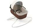 Люлька-кроватка, Bassinet Cradle, бежево-шоколадный